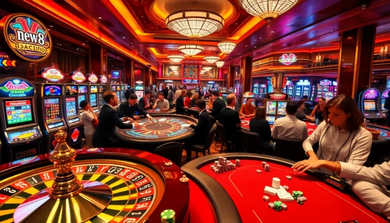 Experience the thrill of gambling at new88's vibrant casino, where excitement meets luxury at every table.